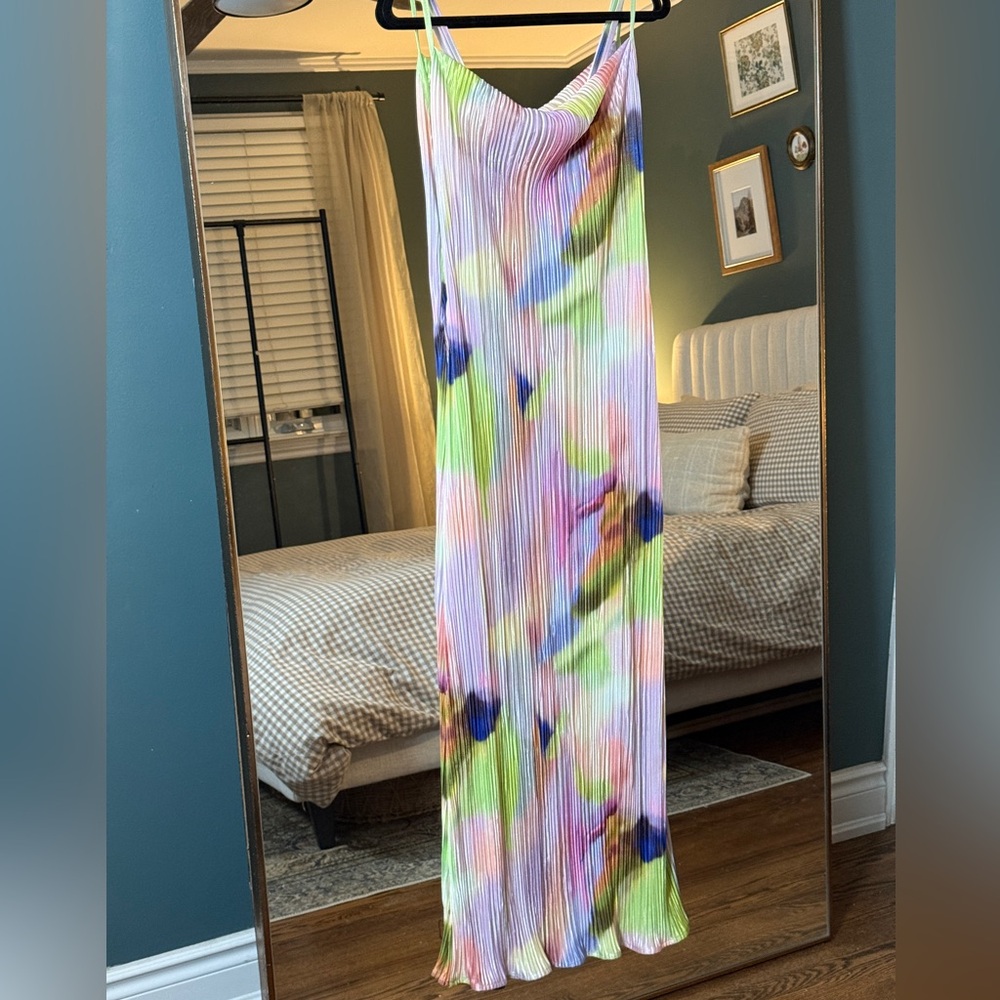 Full Length Colourful Dress XL